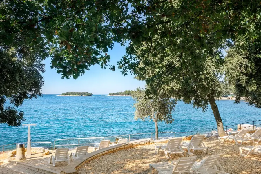 Vrsar - resort Funtana - plaža