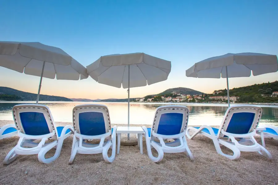 Slano - Grand hotel Admiral - beach