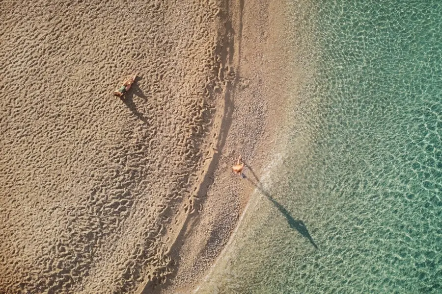 otok Brač - hotel Borak - plaža