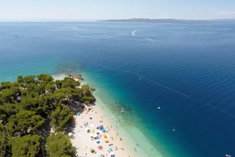 Brela-Bluesun hotel Maestral-Plaža