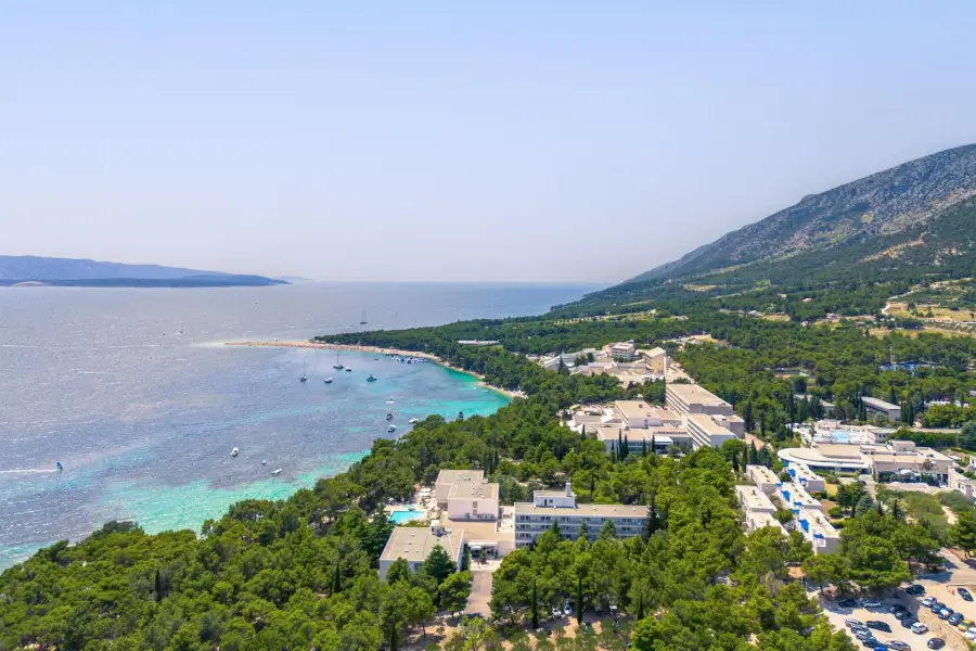 Brač - Bluesun hotel Elaphusa - splošni pogled
