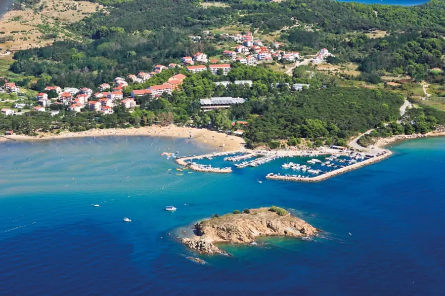 otok Rab - hotel Lopar Sunny - splošen pogled