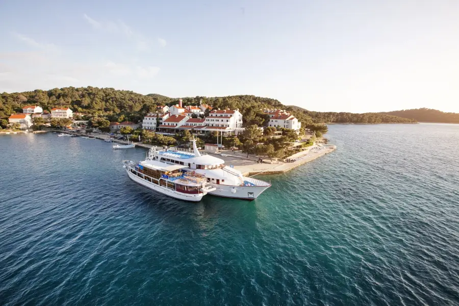 otok Mljet-hotel Odisej-splošni pogled