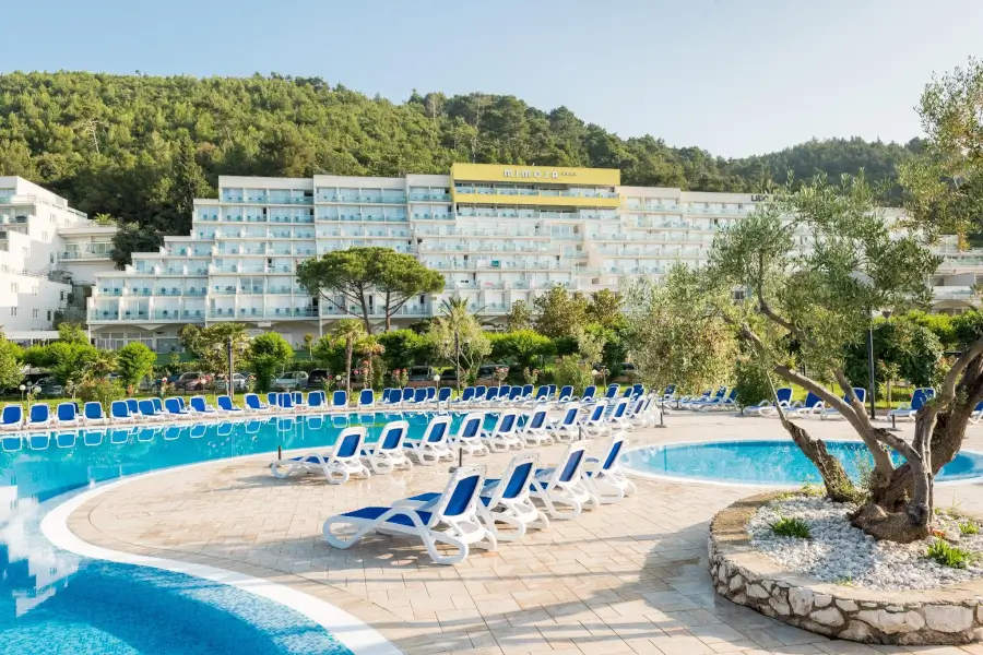 Rabac - hotel Mimosa - pozicija