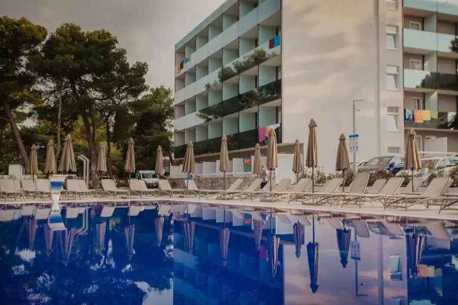 Vodice - vila Arausana in Antonina - zunanji bazen