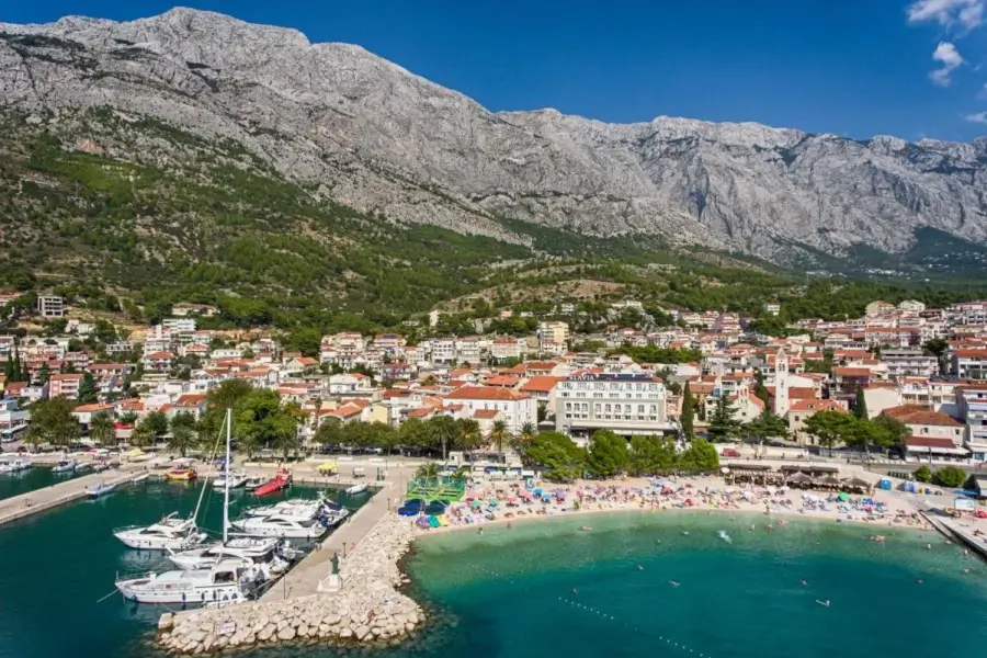 Baška Voda-hotel Slavia-Splošni pogled