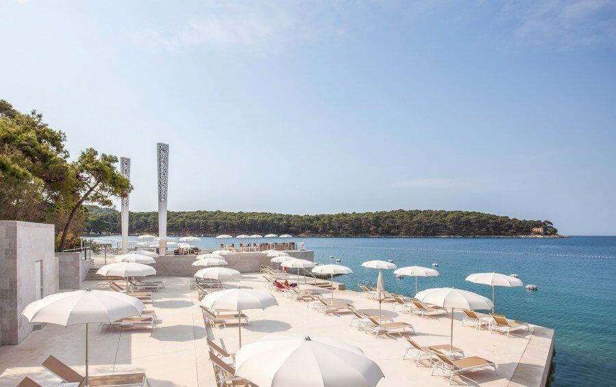 otok Lošinj-hotel Bellevue-Plaža