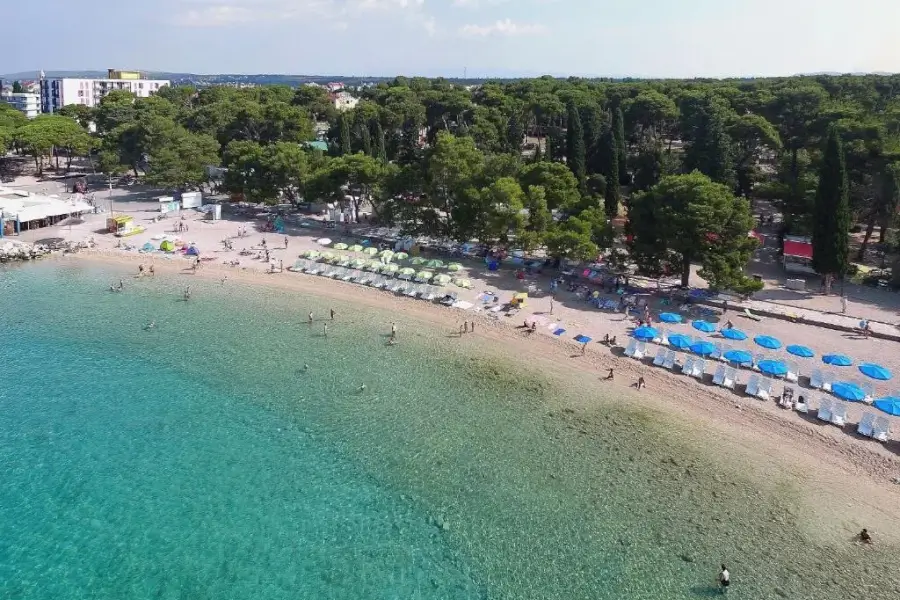 Biograd na Moru - hotel Ilirija - plaža