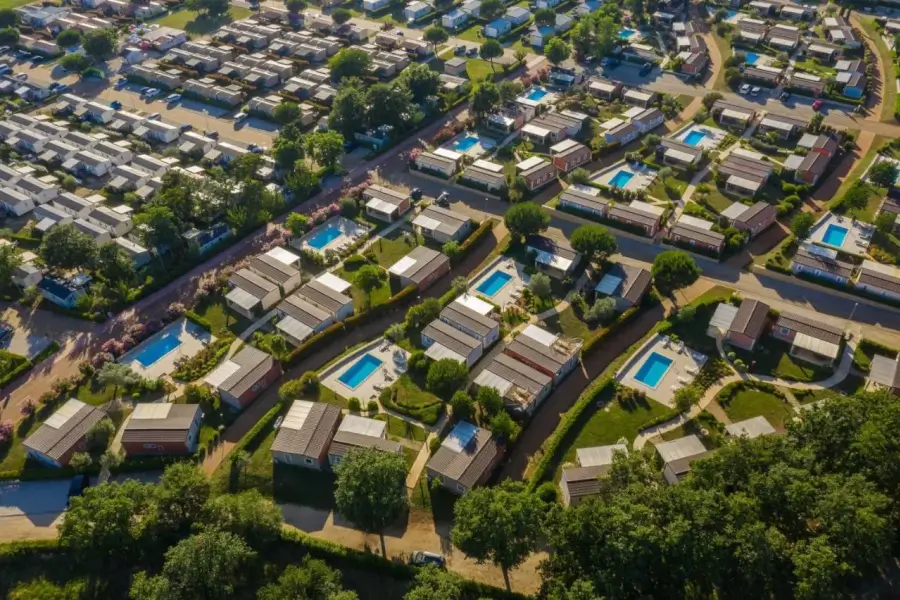 Umag - mobilne hišice Camping Park Umag - pozicija