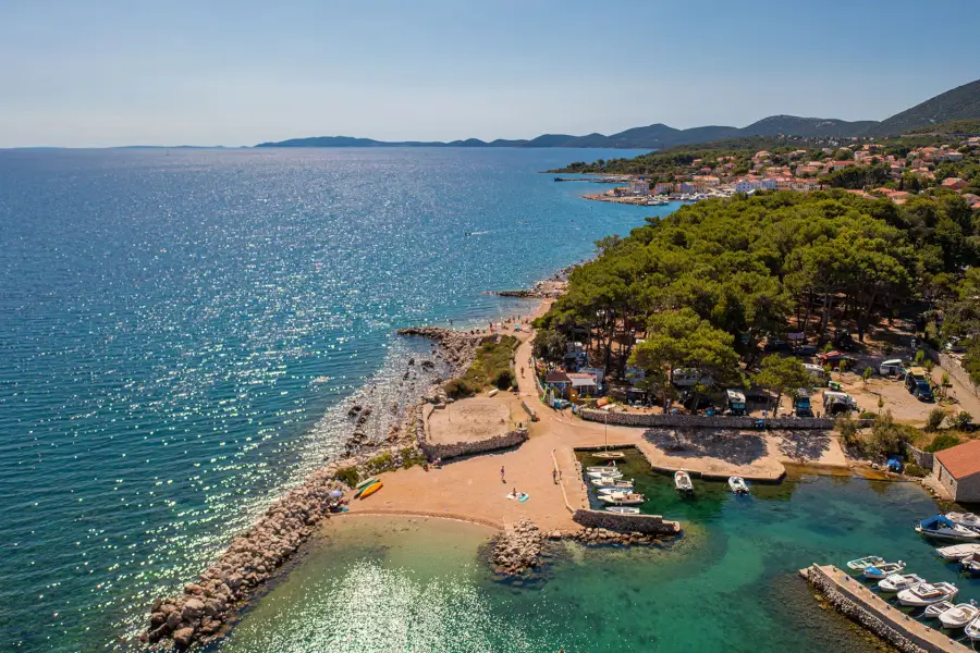 otok Lošinj- camp Rapoća-Plaža
