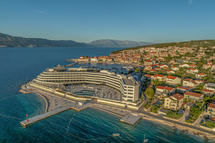 otok Brač - hotel Grand View - splošen pogled
