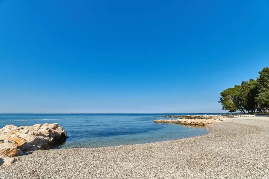 Umag - mobilne hišice Stella Maris - plaža