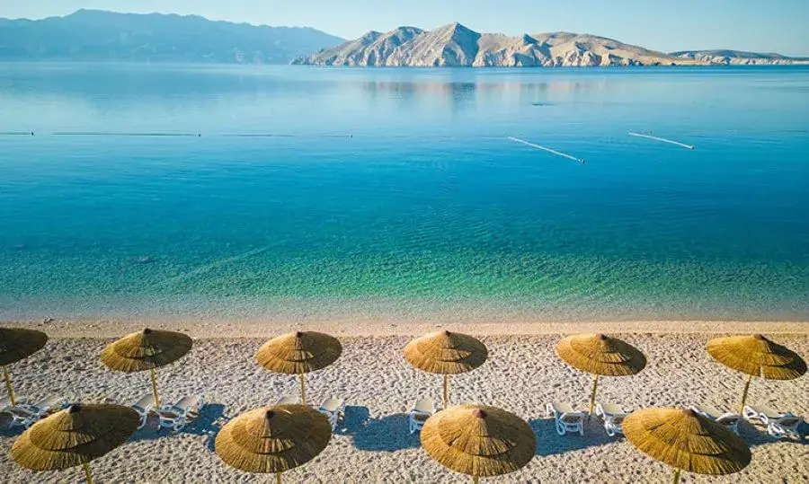 Sunny Baška Hotel by Valamar - Plaža