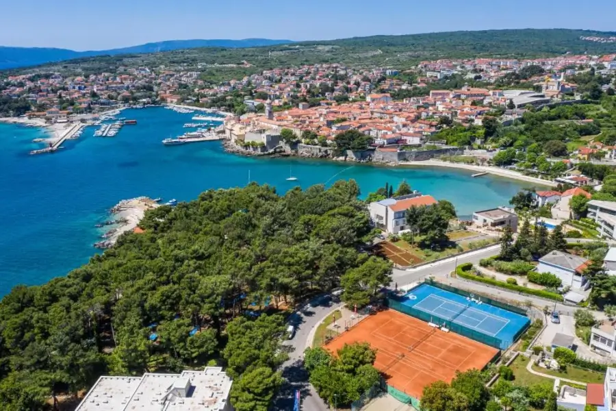 otok Krk - hotel Dražica - splošen pogled