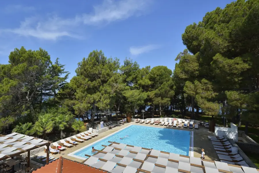 Poreč - villa Galijot - zunanji bazen