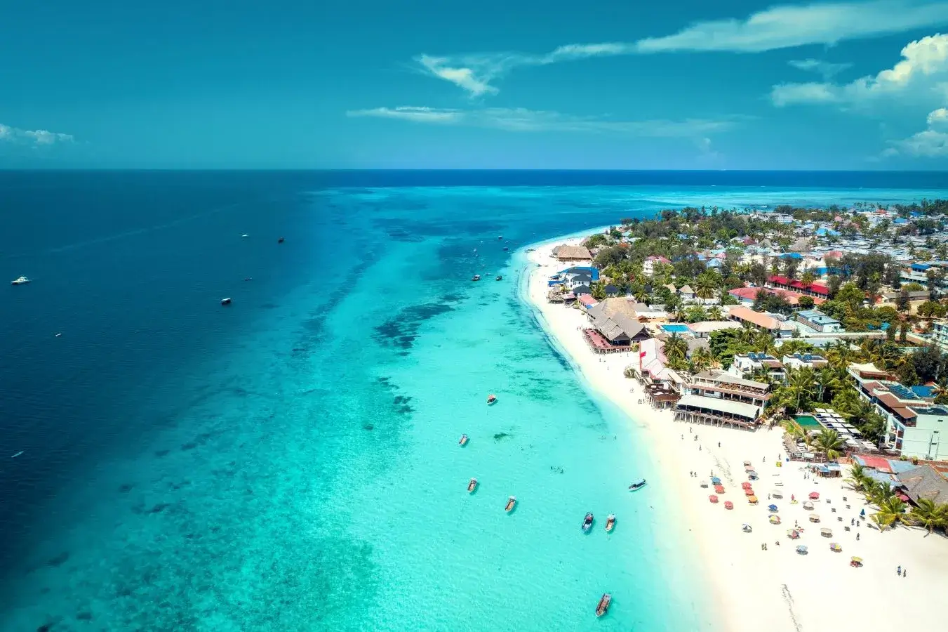 Plaža Nungwi na Zanzibarju