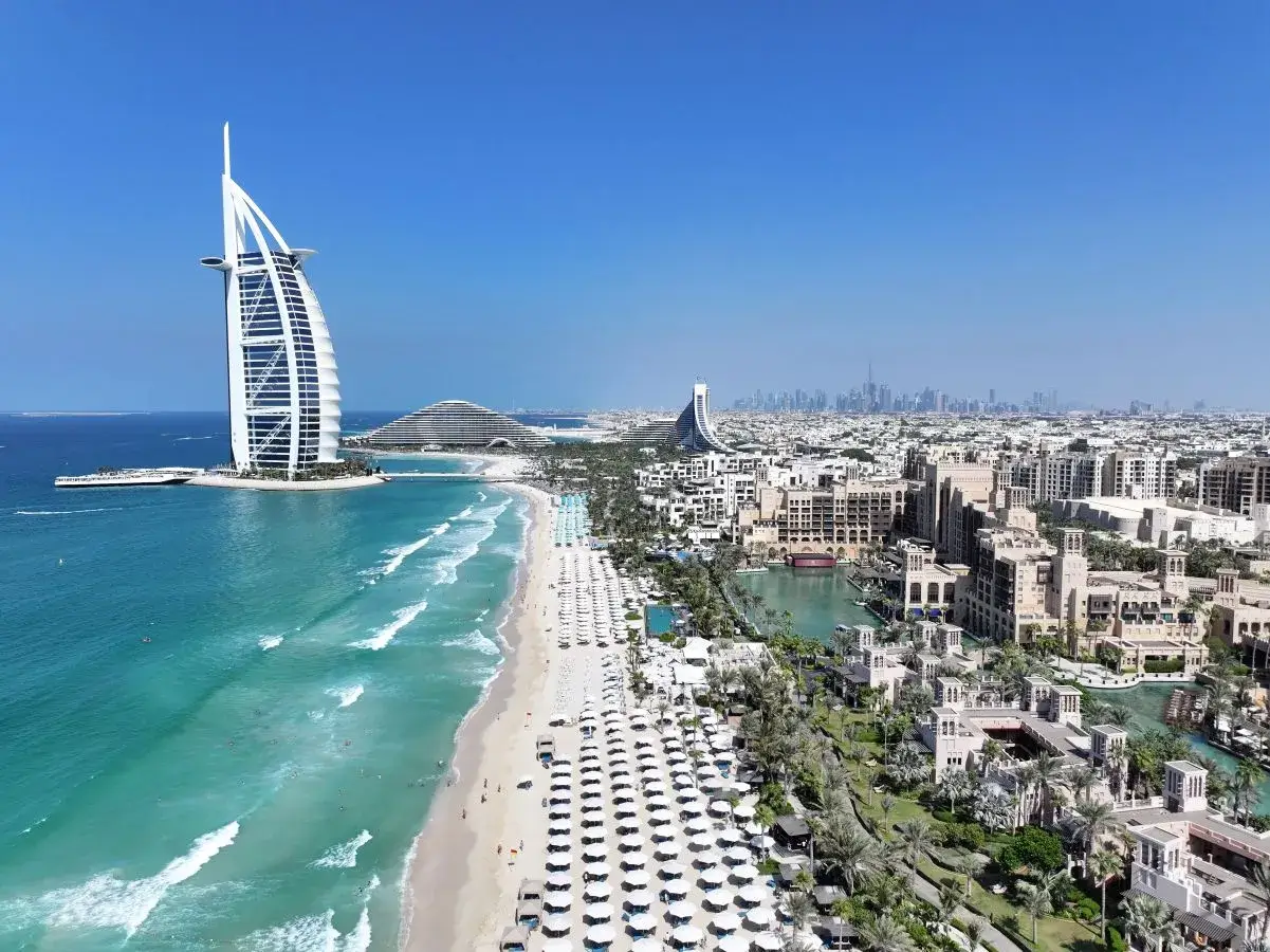 Dubaj - razgled na Burj Al Arab